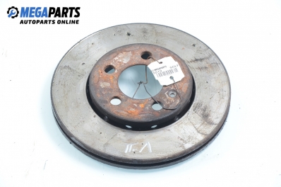 Brake disc for Volkswagen Golf IV 1.6, 100 hp, 5 doors, 1999, position: front