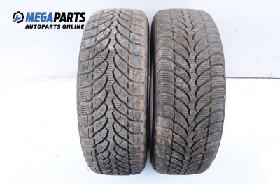 Snow tires BRIDGESTONE 205/60/16, DOT: 3812 (The price is for the set)