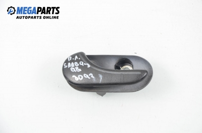 Inner handle for Saab 9-3 2.2 TiD, 125 hp, hatchback, 5 doors, 2000, position: front - left