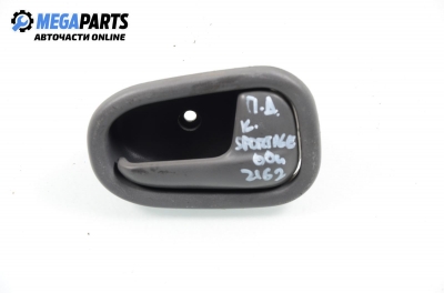 Inner handle for Kia Sportage 2.0 TD 4WD, 83 hp, 5 doors, 2000, position: front - right