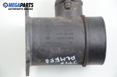 Debitmetru pentru Nissan Almera (N16) 2.2 DI, 110 cp, hatchback, 5 uși, 2001 № Bosch 0 280 218 005