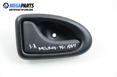 Inner handle for Renault Megane 1.6, 90 hp, hatchback, 5 doors, 1996, position: rear - left