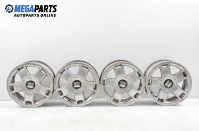 Alloy wheels for Seat Leon (1M) (1999-2005) 15 inches, width 6 (The price is for the set)