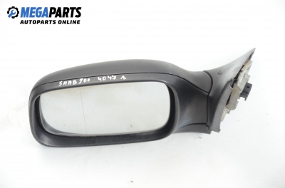 Mirror for Saab 900 2.0, 131 hp, hatchback, 3 doors, 1996, position: left