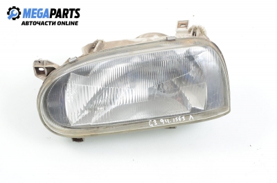 Headlight for Volkswagen Golf III (1991-1997) 2.3, hatchback, position: left