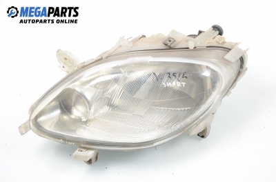 Headlight for Smart  Fortwo (W450) 0.6, 45 hp, 2001, position: left