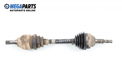 Driveshaft for Opel Zafira A 1.8 16V, 125 hp, 2001, position: left