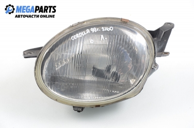 Headlight for Toyota Corolla (E110) 1.6, 106 hp, hatchback, 5 doors, 2000, position: left