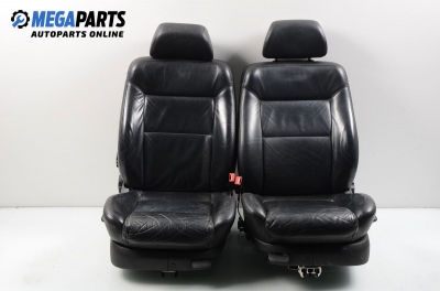 Electric heated leather seats for Volkswagen Passat (B5; B5.5) 2.0, 115 hp, sedan automatic, 2002