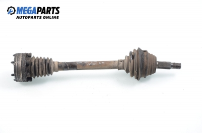 Driveshaft for Volkswagen Polo 1.9 D, 64 hp, 3 doors, 1997, position: left