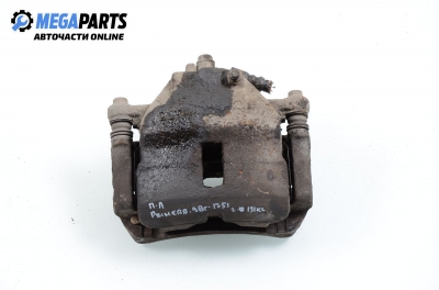 Caliper for Nissan Primera 2.0, 131 hp, sedan, 5 doors, 1998, position: front - left