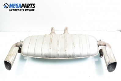 Rear muffler for Porsche Cayenne 4.5 S, 340 hp automatic, 2004