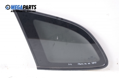 Vent window for Hyundai Santa Fe 2.2 CRDi  4x4, 150 hp, 2006, position: rear - left