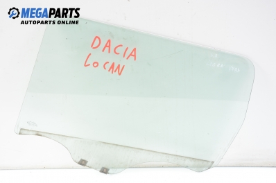 Window for Dacia Logan 1.5 dCi, 68 hp, minivan, 2007, position: rear - left