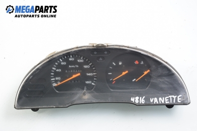 Instrument cluster for Nissan Vanette III (S20; SE; SK) 2.3 D, 75 hp, truck, 1995