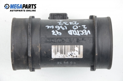 Air mass flow meter for Opel Vectra B 2.0 16V, 136 hp, station wagon, 1997 № Siemens 5WK 9150