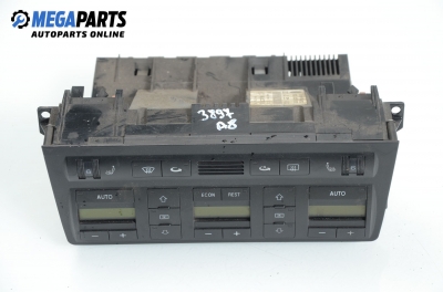 Air conditioning panel for Audi A8 (D2) 3.3 TDI Quattro, 224 hp automatic, 2000 № 4D0 820 043Q