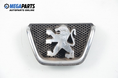 Emblem for Peugeot 206 1.9 D, 69 hp, hatchback, 3 doors, 2002