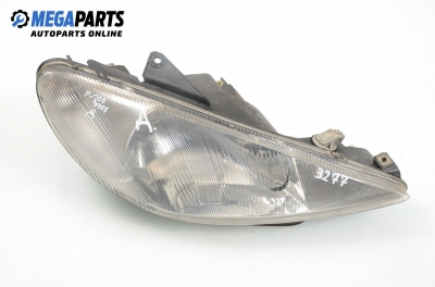 Headlight for Peugeot 206 1.4, 75 hp, hatchback, 5 doors, 2000, position: right