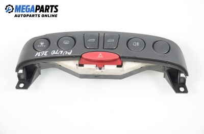 Buttons panel for Fiat Punto 1.9 DS, 60 hp, hatchback, 3 doors, 2001