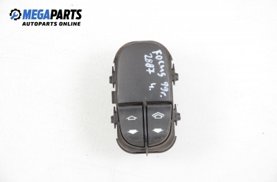 Window adjustment switch for Ford Focus 1.6 16V, 100 hp, hatchback, 5 doors, 1999