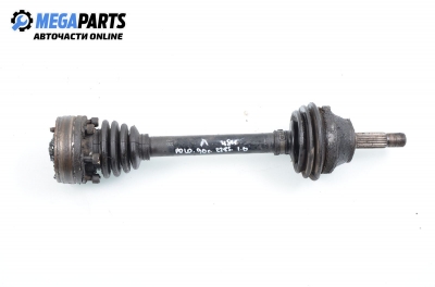 Driveshaft for Volkswagen Polo 1.0, 45 hp, 3 doors, 1990, position: left