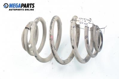 Coil spring for Kia Sportage I (JA) 2.0 TD 4WD, 83 hp, 1999, position: rear