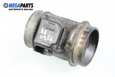 Air mass flow meter for Audi A6 (C5) 2.5 TDI Quattro, 180 hp, station wagon automatic, 2004 № Hitachi AFH70M-28