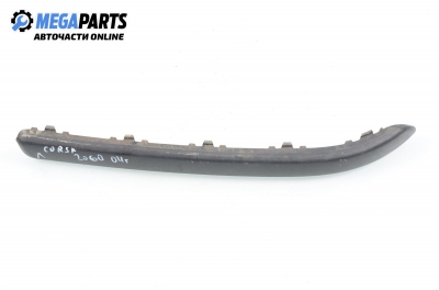 Material profilat bară de protecție față for Opel Corsa C 1.2, 75 hp, 2004, position: stânga