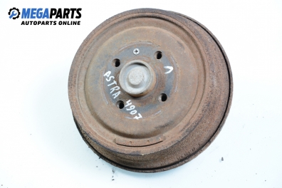 Brake disc for Opel Astra G 1.6 16V, 101 hp, station wagon, 1998, position: rear - left