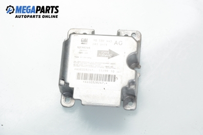 Airbag module for Opel Corsa B 1.0 12V, 54 hp, 2000 № GM 90 532 443