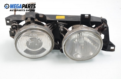 Headlight for BMW 5 (E34) 2.5 TDS, 143 hp, sedan automatic, 1992, position: right