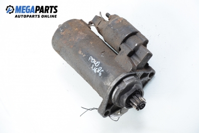 Starter for Volkswagen Polo (6N/6N2) 1.9 D, 64 hp, 3 doors, 1996