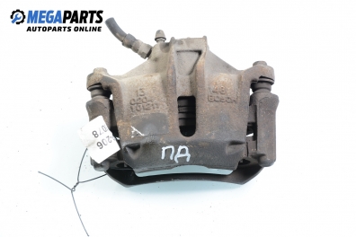 Caliper for Peugeot 206 1.4, 75 hp, hatchback, 3 doors, 2003, position: front - right