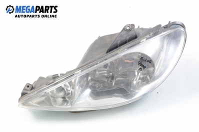 Headlight for Peugeot 206 2.0 S16, 136 hp, hatchback, 3 doors, 2001, position: left