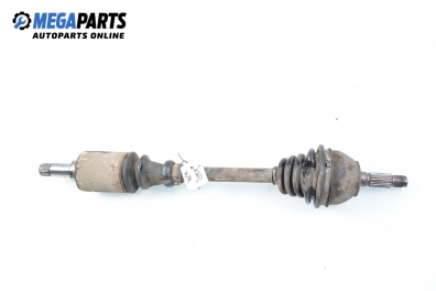 Driveshaft for Peugeot 306 1.4, 75 hp, hatchback, 3 doors, 1994, position: left