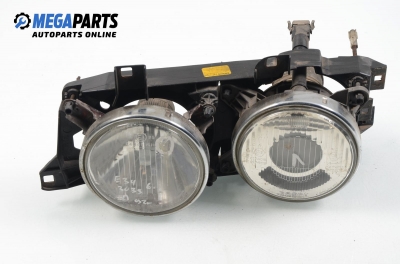 Headlight for BMW 5 (E34) 2.5 TDS, 143 hp, sedan automatic, 1992, position: left