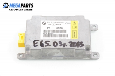 Airbag module for BMW 7 (E65) 4.0 D, 258 hp automatic, 2003 № 65.77-6929553