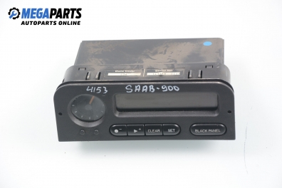 Clock indicator display for Saab 900 2.0, 131 hp, coupe, 1996