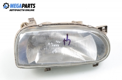 Headlight for Volkswagen Golf III 1.9 D, 65 hp, 3 doors, 1993, position: right