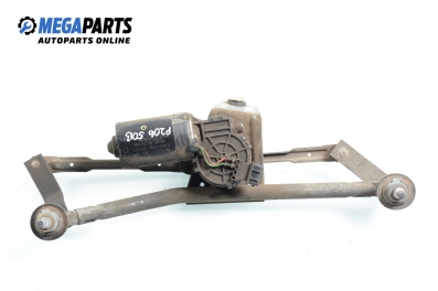 Motor ștergătoare parbriz for Peugeot 206 1.4, 75 hp, hatchback, 1998, position: fața № Bosch 0 390 241 360