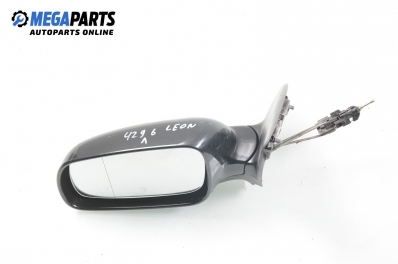 Mirror for Seat Leon (1M) 1.9 TDI, 110 hp, hatchback, 5 doors, 2003, position: left