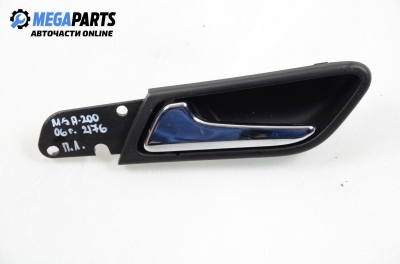 Inner handle for Mercedes-Benz A W169 2.0, 136 hp, 5 doors automatic, 2006, position: front - left