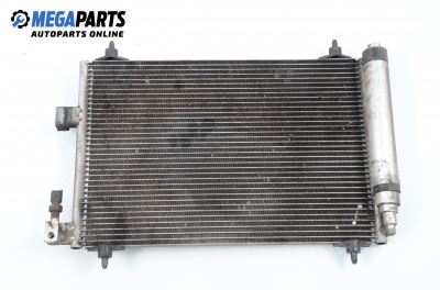 Air conditioning radiator for Peugeot 407 1.6 HDi, 109 hp, sedan, 2004