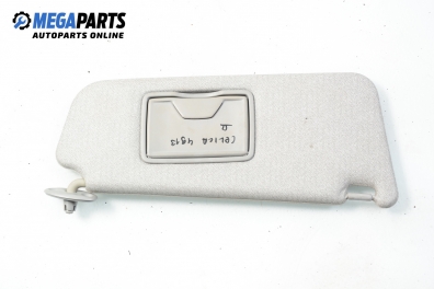 Sun visor for Toyota Celica VII (T230) 1.8 16V VVT-i, 143 hp, 2001, position: right