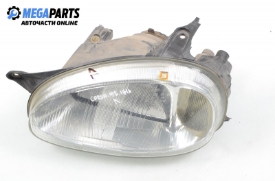 Headlight for Opel Corsa B (1993-2000) 1.2, hatchback, position: left