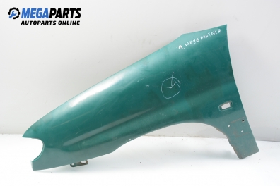 Fender for Peugeot Partner 1.9 D, 68 hp, passenger, 1998, position: left