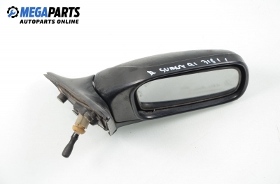 Mirror for Nissan Sunny 1.4, 75 hp, hatchback, 5 doors, 1991, position: right