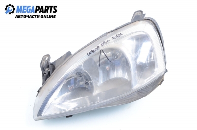 Headlight for Opel Corsa C (2000-2009) 1.2, hatchback, position: left