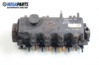 Engine head for Hyundai Accent 1.3, 75 hp, sedan, 1998